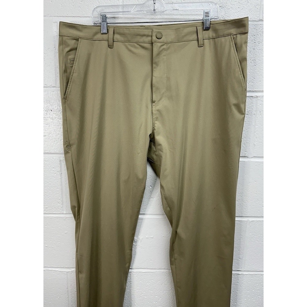 Rhone Pants Mens 40‎ Tech Twill Chino Commuter Slim Fit Golf Performance (40x33)